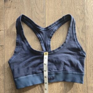 SKIMS Women's Navy Blue Sports Bra/Bralette